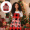 Kerstschort Unisex 28x20Inch 4