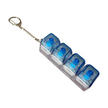 4-in-1 Keyboard Fidget Toy Keychain – Button Stress Relief Clicker, Compatible with Keyboard