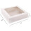 20-Pack Pie Boxes 10" x 10" x 2.5", Cookie Boxes, Bakery Boxes with Window for Muffins, Donuts and Pastries (White) 2