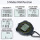 4X Digital Sports Stopwatch, 10Lap /Split Memory Stopwatch Count Down Timer, Large Display Waterproof 12/24 Hour Clock 2