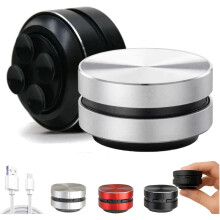 Echo Pod Speaker, Echo Pod Shower Speaker, Music Player with Suction Cup for Bath, Home, Outdoor, Travel (Sliver*1pcs+Black*1pcs)