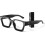 Gafas cuadradas con protección UV400 (1 par) 1