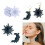 Stampo in silicone a forma di sole per orecchini e ciondoli. 8