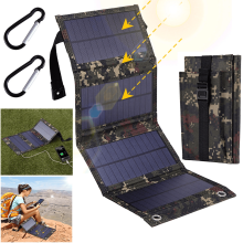 Portable Solar Panel, Essential For Road Travel, Foldable Solar Charger Suitable For Camping RV Hurricane