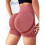 Women's yoga shorts high waist 1 pair 1