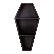 Coffin-Shaped Storage Box Gothic Halloween Theme 1 Piece