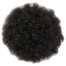 Extensie scurtă de coadă de cal din păr uman creț și creț Afro Puff