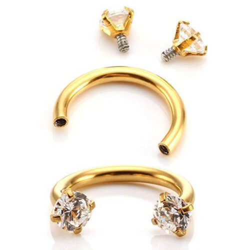 Νέα μόδα Hot1PC από ανοξείδωτο ατσάλι Piercing Septo μύτη χείλος φρύδι αυτί διάφραγμα