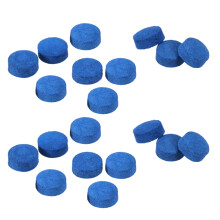 20Pcs Pool Billiard Cue Tips Pool Tips Cue Tips Pool Replacement Tips for Billiard Pool Cue Supplies