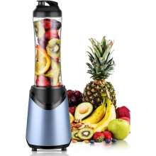 Blender à smoothies format individuel 300 W, bouteille portable de 530 ml (18 oz).