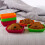 24Pcs Silicone Rectangular Baking Mold Cake Cups Reusable Baking Supplies Assorted Color 3
