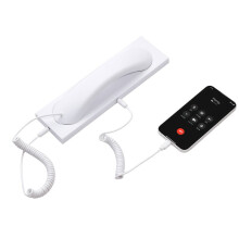 Retro-Style Telephone Headset with Handset, Type-C & 3.5mm Jack Compatible, Open-Ear for Smartphones, PCs, VoIP, Home Office