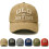Justerbar vintage baseballcaps med trykk 1