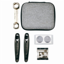 Kit di attrezzi per la riparazione di biciclette con borsa portaoggetti, kit di attrezzi per biciclette, attrezzi per la riparazione di biciclette,