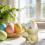 1PC Ceramic Rabbit Egg Cup Holder, Easter Egg Stand Decor – 3" Kitchen & Home Decor 4