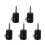 5Pcs Pendant Light Lamp Cable Hook Wire Clamps Ceiling Hanging Fixed Hook Wire Grip Hanging Plate Clips Enduring 1