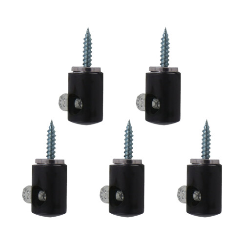 5Pcs Pendant Light Lamp Cable Hook Wire Clamps Ceiling Hanging Fixed Hook Wire Grip Hanging Plate Clips Enduring