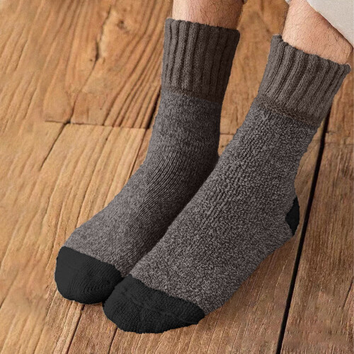 Κάλτσες Merino από μαλλί Merino - Γυναικείες χειμερινές κάλτσες για άνδρες, ζεστές, 1