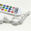 TUYA Addressable Controller with 24Keys Remote Control for RGBIC Smartlife RGBIC LED Strip Controller Chase Effect,A 2