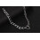 Κομψό Unisex κολιέ Hip-Hop Choker με κούμπωμα OTC και αλυσίδα από τιτάνιο 5