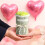 Mini Artificial Rose Bouquet Lifelike Textured Wrap Pearl 5