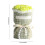 Mini Artificial Rose Bouquet Lifelike Textured Wrap Pearl 3