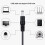USB σε 5.5x2.1mm3.5mm4.0mm4.8mm6.4mm5.5x2.5mm Καλώδιο φόρτισης για λάμπα LED ανεμιστήρα ηχείου 2