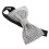 Mens Rhinestone Bow Tie Wedding Accessory Dazzling Design 5