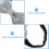 Mens Rhinestone Bow Tie Wedding Accessory Dazzling Design 7