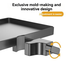 781E Universals Microphone Stand Tray Adjustable Mic Stand Tray Clamp  Shelf Stand Sound Card Tray Clip Holder B