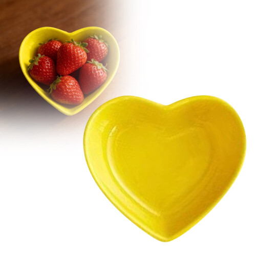 Hjerteformede boller til salat, suppe, snacks, dessert