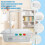 Automatic Bird Bath Shower with 180 Circulating Faucet for Medium Birds - USB Powered 5