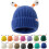 Glowing Monster Knit Beanie with LED Lights 1