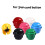 10 Pcs Arcade Buttons 24Mm Responsive Arcade Buttons for Gaming Enthusiasts White 4