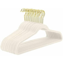 Umerașe din catifea ivory, aurii, antiderapante, pachet de 50