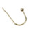 Brass Curtain Holdbacks Wall-Mounted Metal 2 Pack 6