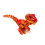 Dinosauriefigur Velociraptor 3D-utskriven rörlig led 1