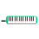 Melodica 32 Key Green with Texture and Storage Bag 1