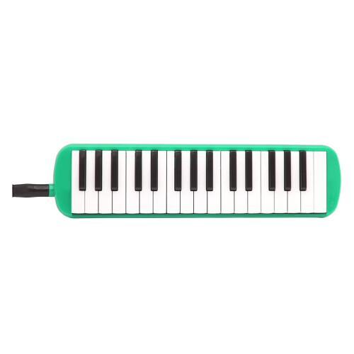 Melodica 32 Key Green with Texture and Storage Bag