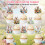 τεμάχια διακοσμητικά για cupcakes με λαγουδάκι του Πάσχα, καρότο και κουνέλι για 8