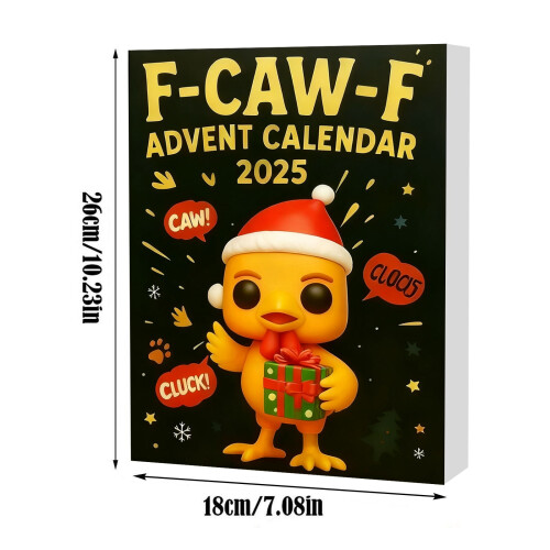 Εορταστικό Ημερολόγιο Advent για Κούκλες2025, 24ήμερη Χριστουγεννιάτικη Αντίστροφη 2