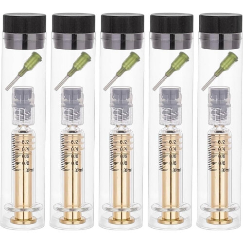Seringi de sticlă cu vârf bont Luer Lock 1ml 5 buc