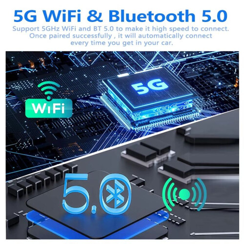 Adattatore Carplay Wireless Android Auto 2 In 1  Dongle USB Type-C con Controllo Cablato e Wireless per Auto 2