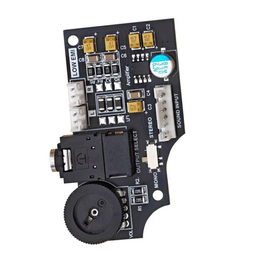 Dual Channel Volume Audio Board for  Game Gear Using ELNA Audio Capacitors, Max Double Original Volume Output 1