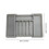 8-Compartment Expandable Silverware Drawer Organizer, Non-Slip & Adjustable, Compatible with Standard Drawers 3