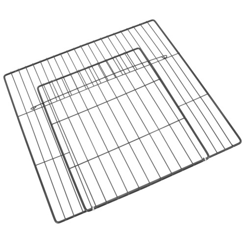 2pcs Dog Gate Panels Black Mesh for Pet Control in Cage Design 2