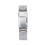 Stainless Steel Watch Band Strap with Solid Links and Foldover Clasp Silver 20mm 2