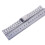 Stainless Steel Watch Band Strap with Solid Links and Foldover Clasp Silver 20mm 6