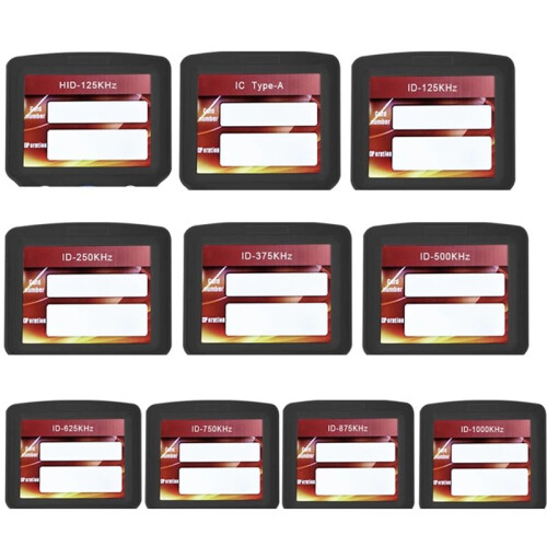 10 Frequency RFID NFC  Card Reader Writer Duplicator+5XCUID/UID Keychain 125K 13.56MHz RFID Copier Key Replicator 1
