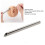 Tubi riceventi 3 pezzi, Argento, 6mm/0,2 in 3